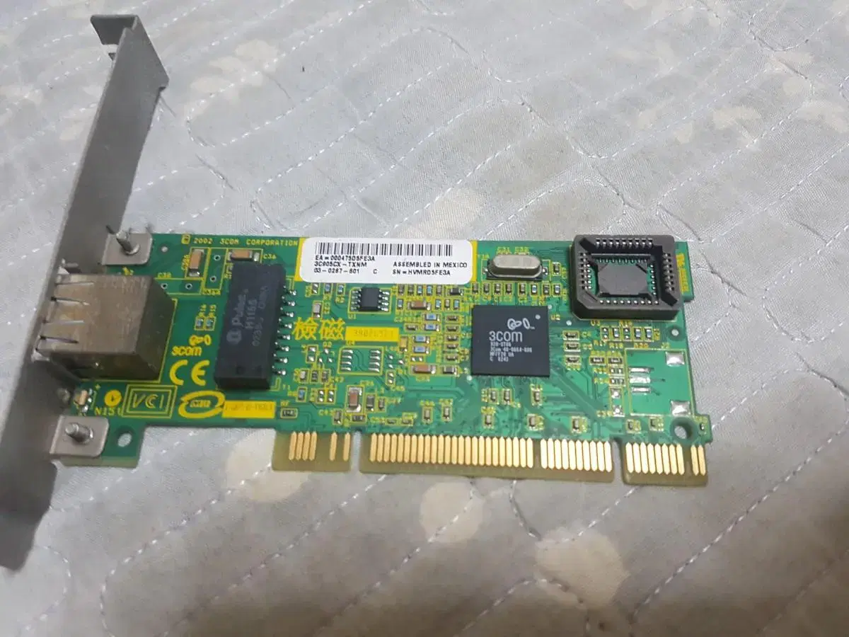 랜카드 3com 3c905cx pci 랜카드